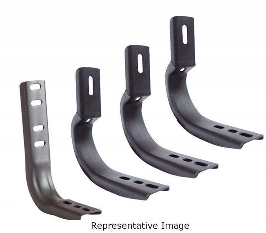 Go Rhino Wheel to Wheel Nerf Bars Mount Kit — 2010-2013 Dodge & Ram - GOR-6840996 - Absolute Autoguard