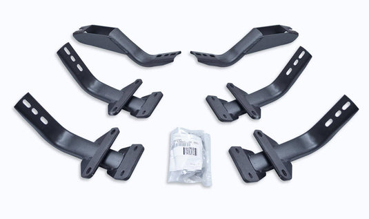 Go Rhino Cab Length Nerf Bars Mount Kit - GOR-6841565 - Absolute Autoguard