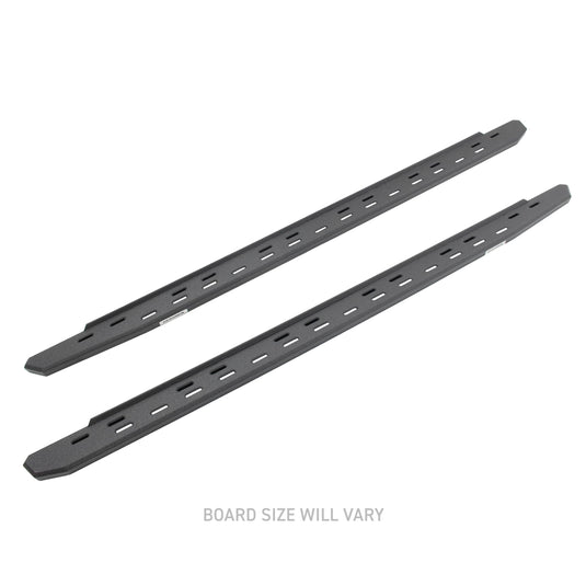 Go Rhino 80" RB30 Slim Running Board with Protective Bed Liner Coating - GOR-69600080ST - Absolute Autoguard