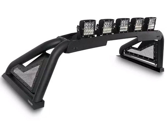 Go Rhino Sport Bar 2.0 with Power Actuated Retractable Light Mount — 2015-2026 Multi-Vehicle - GOR-915600T - Absolute Autoguard