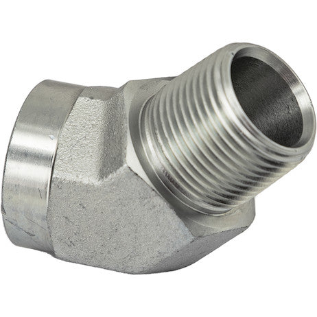 Load image into Gallery viewer, 45 Degree Street Elbow 1 Inch Male Pipe Thread To 1 Inch Female Pipe Thread
