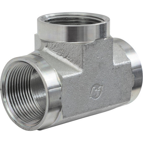 Load image into Gallery viewer, Tee 1-1/4 Inch Female Pipe Thread
