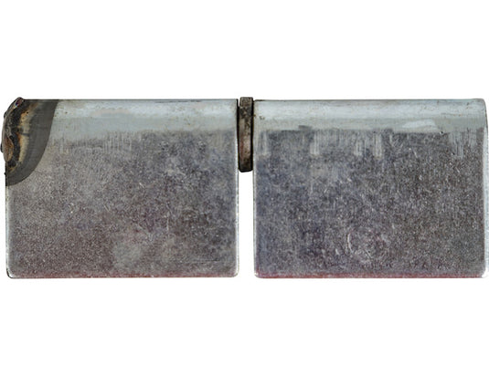 Steel Weld-On Butt Hinge with 3/8 Stainless Pin - 1.25 x 4 Inch-Zinc Plated-LH