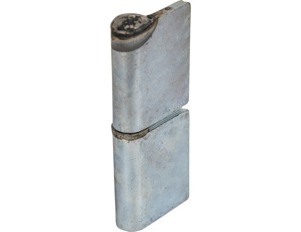 Load image into Gallery viewer, Steel Weld-On Butt Hinge with 3/8 Stainless Pin - 1.25 x 4 Inch-Zinc Plated-RH
