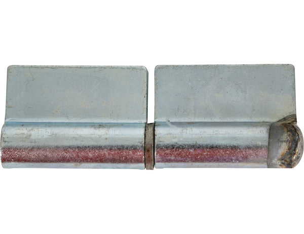 Load image into Gallery viewer, Steel Weld-On Butt Hinge with 3/8 Stainless Pin - 1.25 x 4 Inch-Zinc Plated-RH
