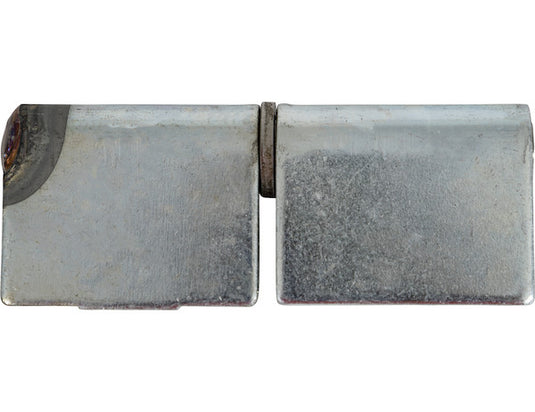 Steel Weld-On Butt Hinge with 1/2 Stainless Pin - 1.25 x 4 Inch-Zinc Plated-LH