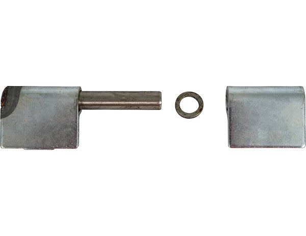Load image into Gallery viewer, Steel Weld-On Butt Hinge with 1/2 Stainless Pin - 1.25 x 4 Inch-Zinc Plated-LH
