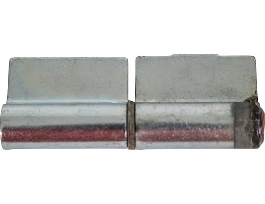 Steel Weld-On Butt Hinge with 1/2 Stainless Pin - 1.25 x 4 Inch-Zinc Plated-RH