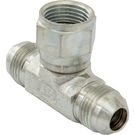 Load image into Gallery viewer, Swivel Nut Branch Tee 1/2 Inch Tube O.D.
