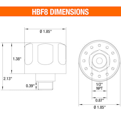 Load image into Gallery viewer, 1/2 Inch NPT Breather Cap
