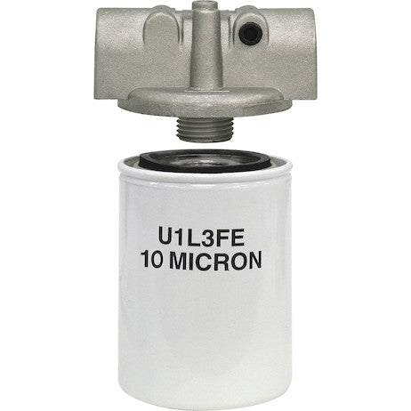 Load image into Gallery viewer, 15 GPM Return Line Filter Assembly 3/4 Inch NPT/10 Micron/15 PSI Bypass
