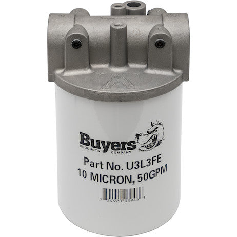 Load image into Gallery viewer, 50 GPM Return Line Filter Assembly 1-1/4 Inch NPT/10 Micron/25 PSI Bypass
