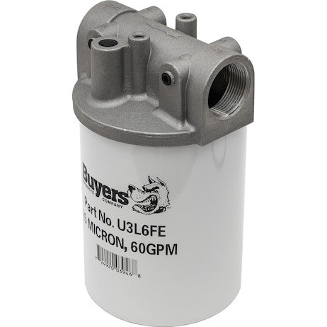 Load image into Gallery viewer, 50 GPM Return Line Filter Assembly 1-1/4 Inch NPT/25 Micron/25 PSI Bypass
