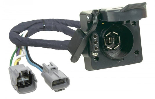 Hopkins Harness 07-13 Tundra w/ Factory RV 7 Blade Multi-tow 7:4 Trailer Hitch Wiring — 2008-2010 Toyota - HOP-43395 - Absolute Autoguard