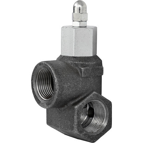 1 Inch NPT In-Line Relief Valve 30 GPM