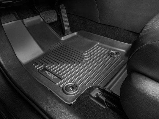 Husky Liners WeatherBeater Floor Liners, Front, Black - 2019-2025 Toyota RAV4/RAV4 Hybrid, 2021-2024 Toyota RAV4 Prime, 2025 Toyota RAV4 Plug-In Hybrid