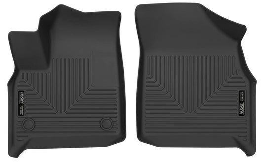 Husky Liners WeatherBeater Floor Liners, Front, Black - 2018-2023 Chevrolet Traverse, 2024 Chevrolet Traverse Limited, 2018-2024 Buick Enclave