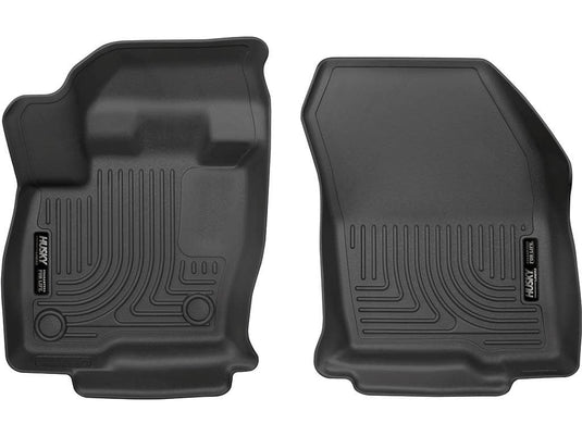 Husky Liners WeatherBeater Floor Liners, Front, Black - 2015-2024 Ford Edge