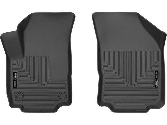 Husky Liners WeatherBeater Floor Liners, Front, Black - 2018-2024 Chevrolet Equinox