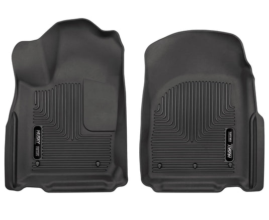Husky Liners WeatherBeater Floor Liners, Front, Black - 2016-2026 Dodge Durango, 2016-2021 Jeep Grand Cherokee, 2022 Jeep Grand Cherokee WK