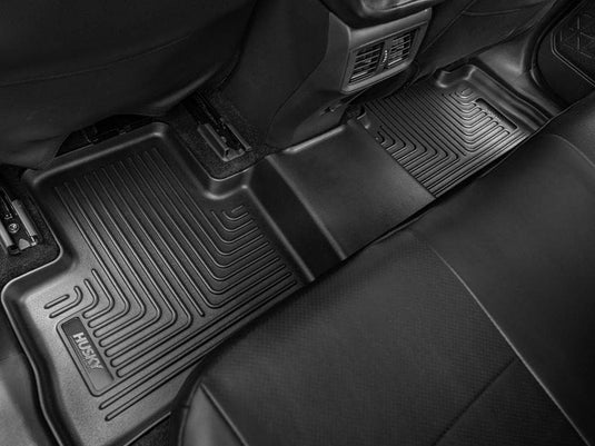 Husky Liners WeatherBeater Floor Liner, Rear, Black - 2019-2025 Toyota RAV4/RAV4 Hybrid, 2021-2024 Toyota RAV4 Prime, 2025 Toyota RAV4 Plug-In Hybrid