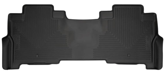 Husky Liners WeatherBeater Floor Liner, Rear, Black, 5 or 8 Passenger (2021-2024 Expedition) - 2018-2024 Ford Expedition/Expedition Max