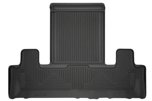 Husky Liners WeatherBeater Floor Liner, 3rd Row, Black, With Second Row Buckets (7 Passenger) - 2018-2024 Ford Expedition, Lincoln Navigator