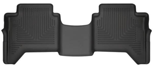 Husky Liners WeatherBeater Floor Liner, Rear, Black, Crew Cab - 2019-2023 Ford Ranger