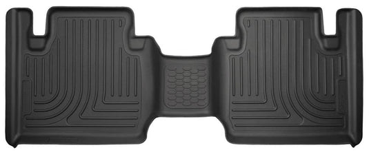 Husky Liners WeatherBeater Floor Liner, Rear, Black, Extended Cab - 2012-2023 Toyota Tacoma