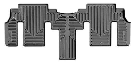 Husky Liners WeatherBeater Floor Liner, Rear, Black, 7 Passenger - 2022-2026 Kia Carnival