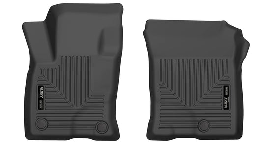 Husky Liners WeatherBeater Floor Liners, Front, Black, Excluding Hybrid - 2020-2026 Ford Escape