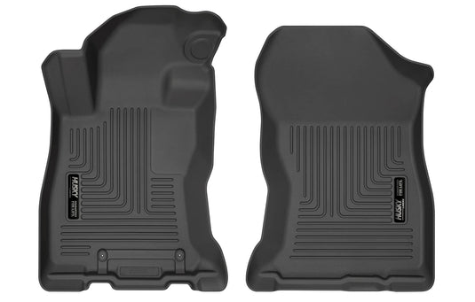 Husky Liners WeatherBeater Floor Liners, Front, Black - 2019-2024 Subaru Forester