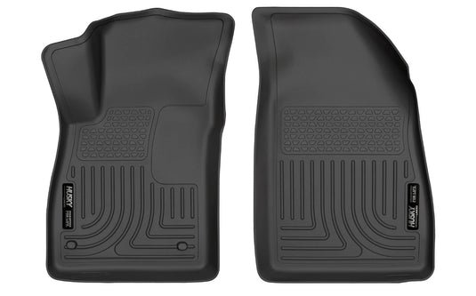 Husky Liners WeatherBeater Floor Liners, Front, Black - 2013-2022 Buick Encore, 2015-2022 Chevrolet Trax
