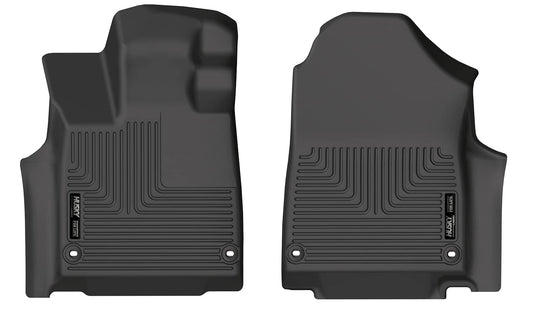 Husky Liners WeatherBeater Floor Liners, Front, Black - 2022-2026 Acura MDX