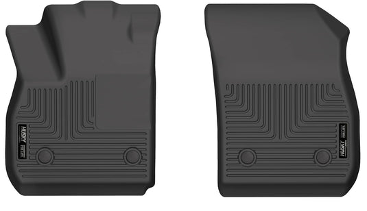 Husky Liners WeatherBeater Floor Liners, Front, Black - 2021-2023 Buick Envision