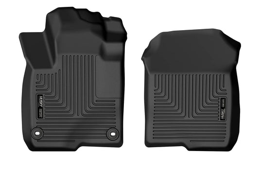 Husky Liners WeatherBeater Floor Liners, Front, Black - 2023-2026 Honda HR-V