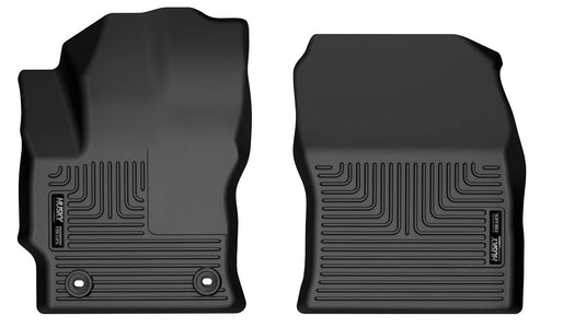 Husky Liners WeatherBeater Floor Liners, Front, Black - 2022-2026 Toyota Corolla Cross/Corolla Cross Hybrid
