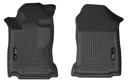Husky Liners WeatherBeater Floor Liners, Front, Black - 2020-2025 Subaru Legacy/Outback