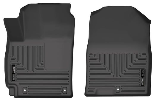 Husky Liners WeatherBeater Floor Liners, Front, Black - 2018-2023 Hyundai Kona