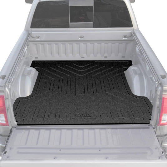 Husky Liners Heavy Duty Rubber Bed Mat, Black, Without RamBox, 5'7