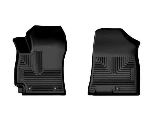Husky Liners WeatherBeater Floor Liners, Front, Black - 2024-2026 Hyundai Kona