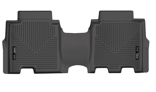 Husky Liners WeatherBeater Floor Liner, Rear, Black, 4-Door - 2021-2026 Ford Bronco