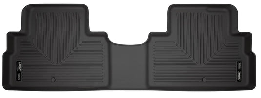 Husky Liners WeatherBeater Floor Liner, Rear, Black - 2020-2025 Kia Telluride