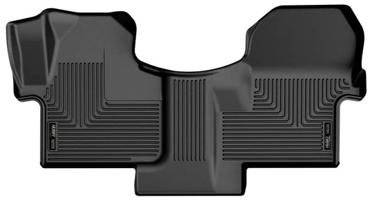 Husky Liners WeatherBeater Floor Liner, Front, Black, Standard Cargo Van - 2019-2026 Mercedes-Benz Sprinter 2500/3500