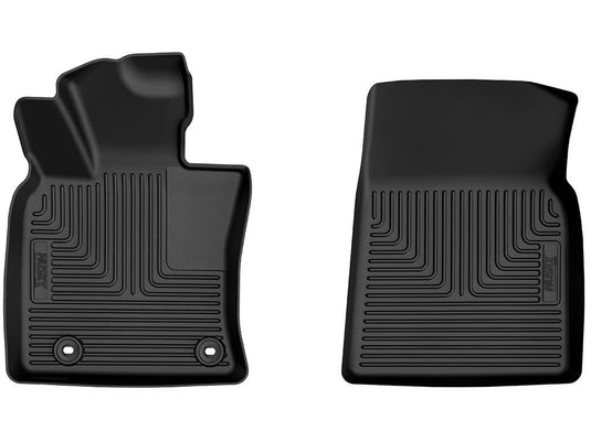 Husky Liners WeatherBeater Floor Liners, Front, Black - 2025-2026 Toyota Camry