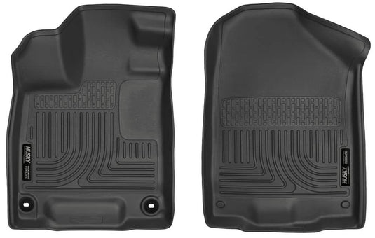 Husky Liners WeatherBeater Floor Liners, Front, Black - 2017-2026 Honda Ridgeline