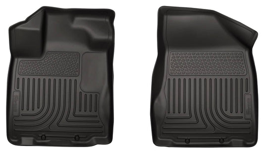 Husky Liners WeatherBeater Floor Liners, Front, Black - 2013-2020 Nissan Pathfinder
