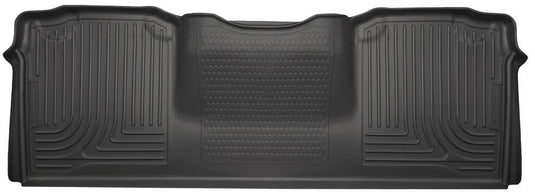 Husky Liners WeatherBeater Floor Liners, Rear, Black, Mega Cab, Full Coverage - 2010-2018 Dodge/Ram 2500/3500