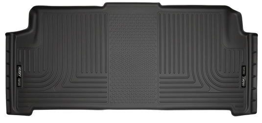 Husky Liners WeatherBeater Floor Liner, Rear, Black, With Stow'n Go Seating - 2008-2016 Chrysler Town & Country, 2008-2020 Dodge Grand Caravan