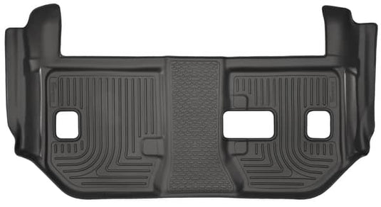 Husky Liners WeatherBeater Floor Liner, 3rd Row, Black, With Second Row Bench - 2015-2020 Cadillac Escalade ESV, Chevrolet Suburban, GMC Yukon XL